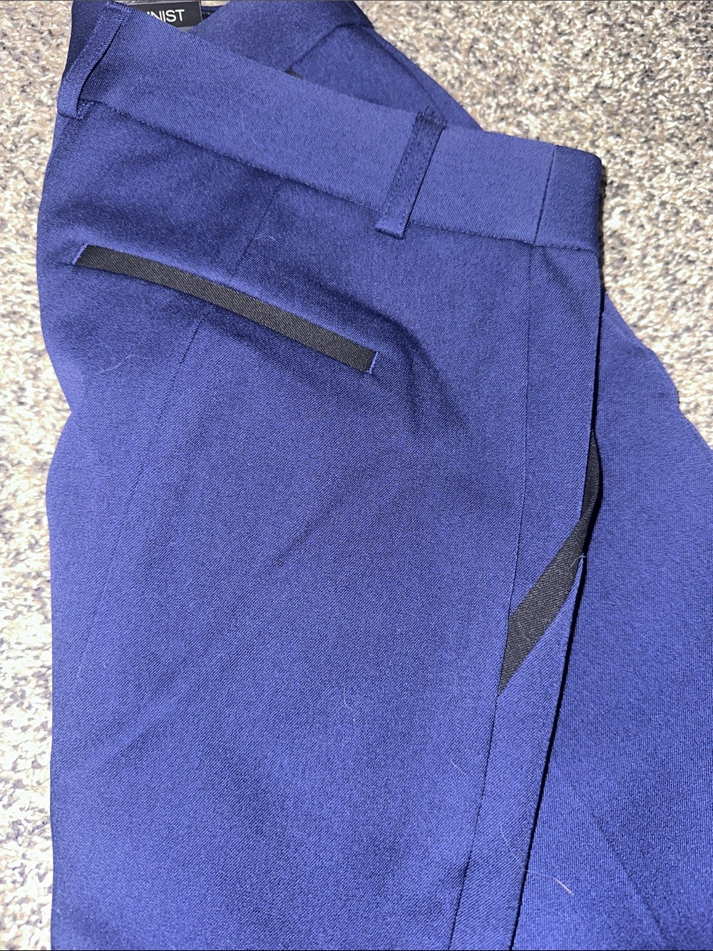 NWT-Express Women's columnist Navy Ankle-Length Dress Pants